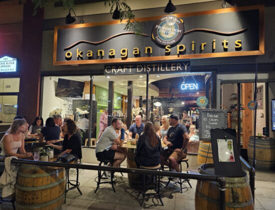 Okanagan Spirits Craft Distillery, Kelowna