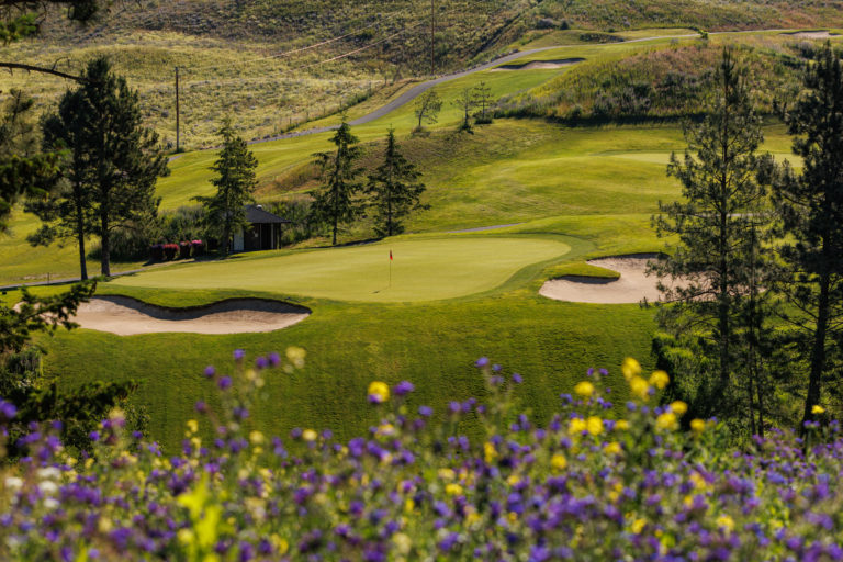golf at Black Mountain Golf Course in Kelowna