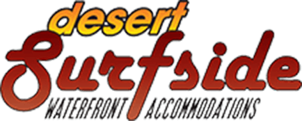 desert surfside waterfront accommodation logo