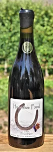 red wine from horseshoe found