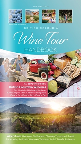 bc wine tour handbook