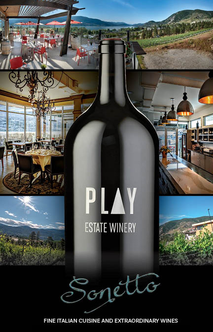 Play Estate Winery and Sonetto Restaurant Spill it to win it prize
