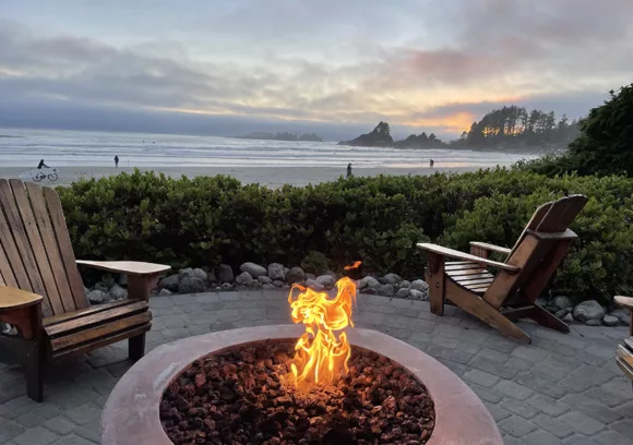 Vancouver Island beach in Tofino British Columbia