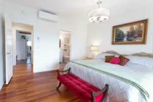 bedroom suite at vacation rental