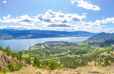 summerland view from mountain top