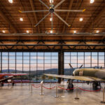 KF Centre of Excellence airplane hangar