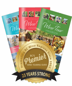 BC Wine tour Handbook since 2002