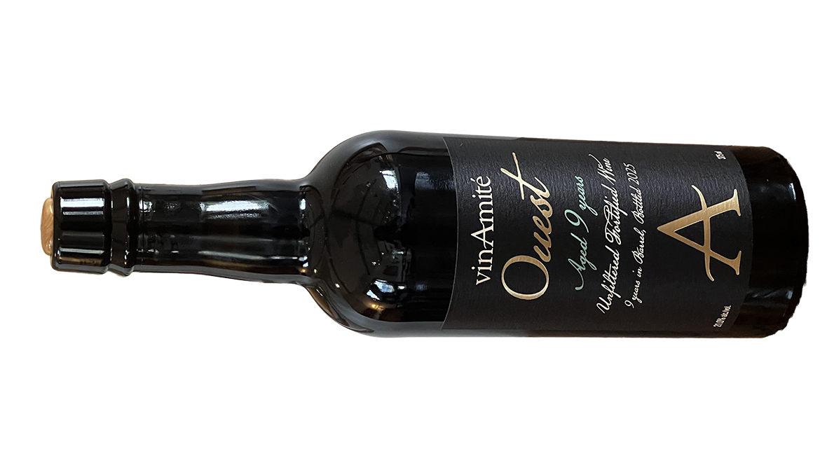 Ouest dessert wine from vinAmité in Oliver BC