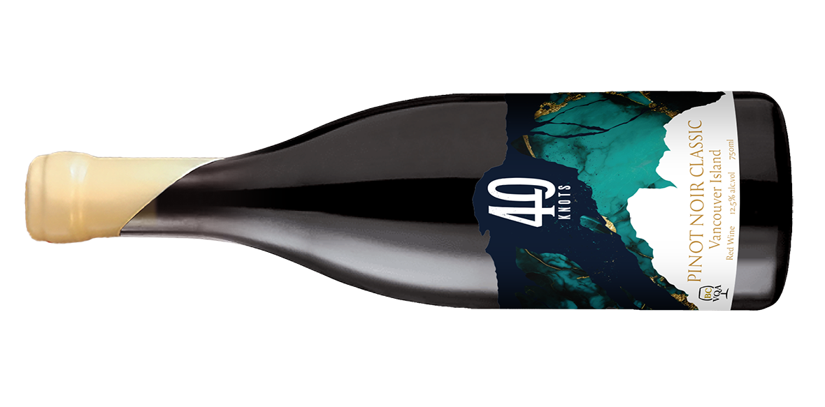 40 Knots Pinot Noir bottle shot