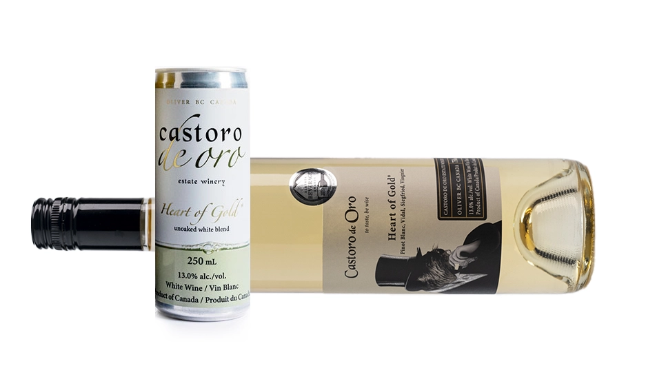 bottled and canned wine