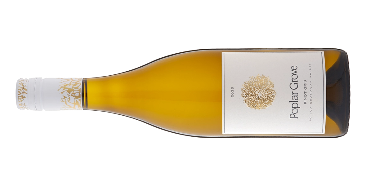 Poplar Grove Pinot Gris bottle shot
