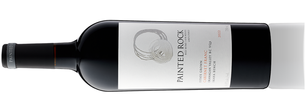2022 Painted Rock Estate Cabernet Franc bottle shot