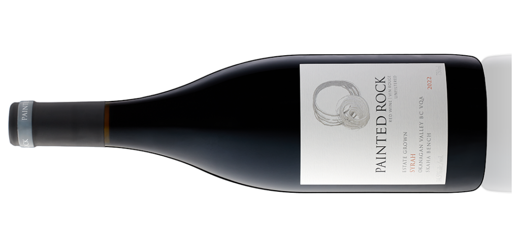 Painted Rock Estate Winery 2022 Syrah bottle shot