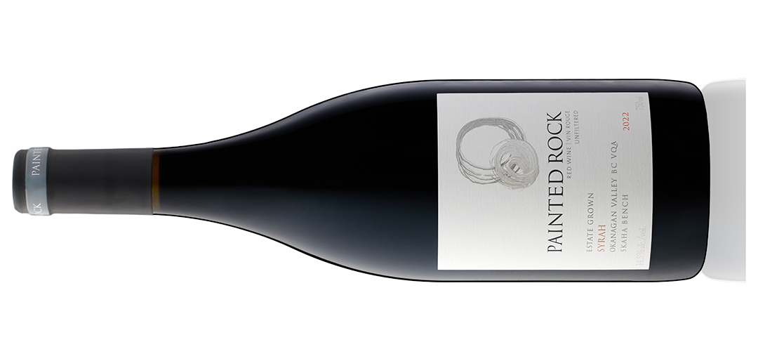 Painted Rock Estate Winery 2022 Syrah bottle shot