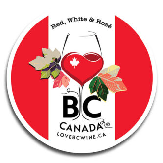 Love BC Wine sticker
