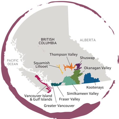 bc wineries map